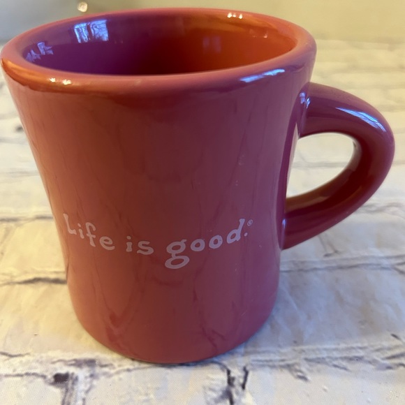 GOOD HOME BY LIFE IS GOOD PINK HARMONY CHUNKY MUG - Picture 3 of 6